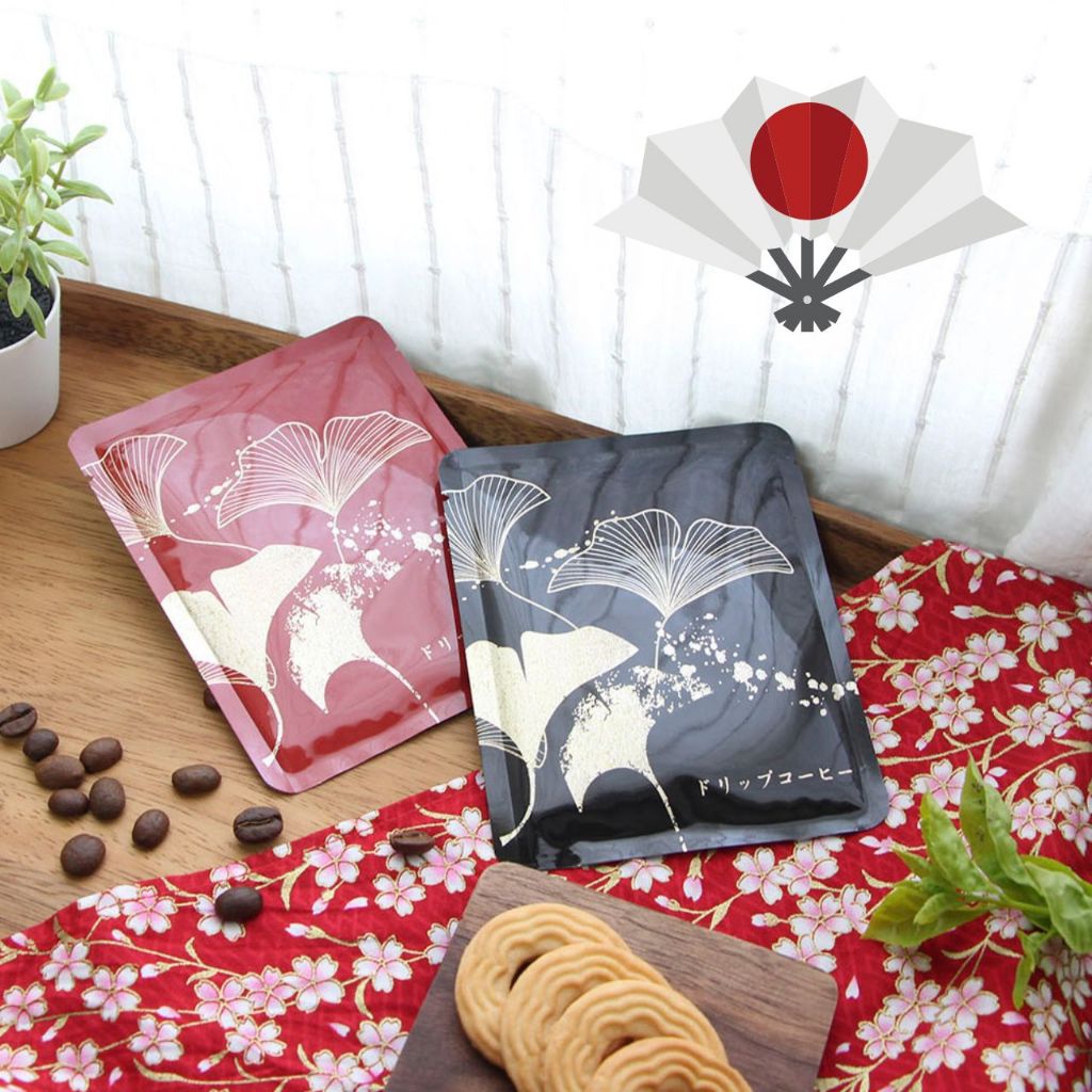 【阿金咖啡】台灣製 日式懷舊系列 亮面材質 掛耳咖啡內袋 濾泡式咖啡袋 濾掛外袋 掛耳咖啡 掛耳濾袋