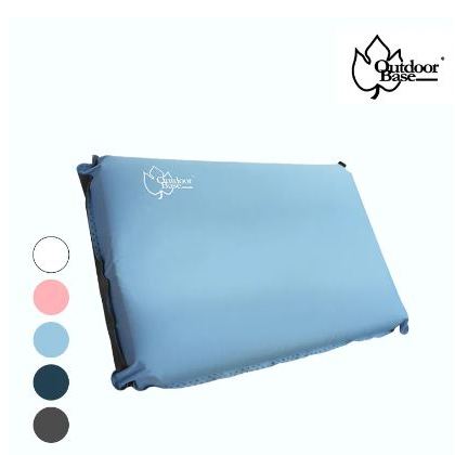 &lt;&lt;綠色工場台南館&gt;&gt; Outdoorbase 3D舒壓自動充氣枕頭 露營枕 居家枕頭 充氣枕 自動充氣 3D 枕頭