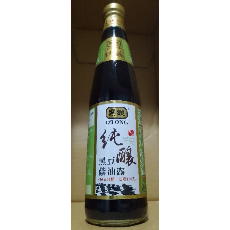 黑龍 純釀黑豆蔭油露 400ml