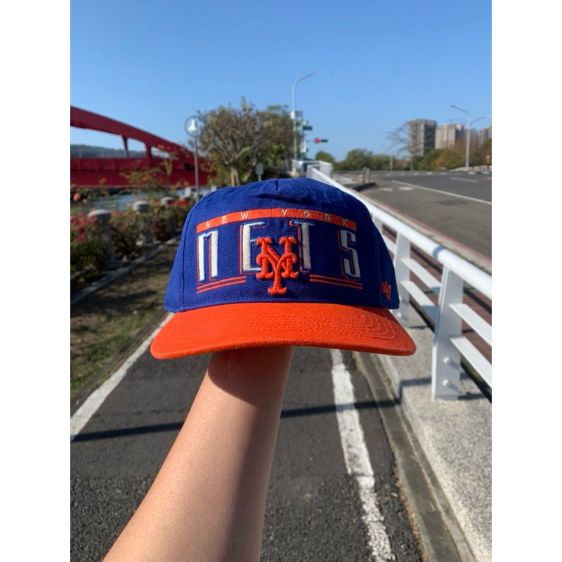 47 Brand New York Mets Washed Snapback 紐約大都會水洗棒球老帽