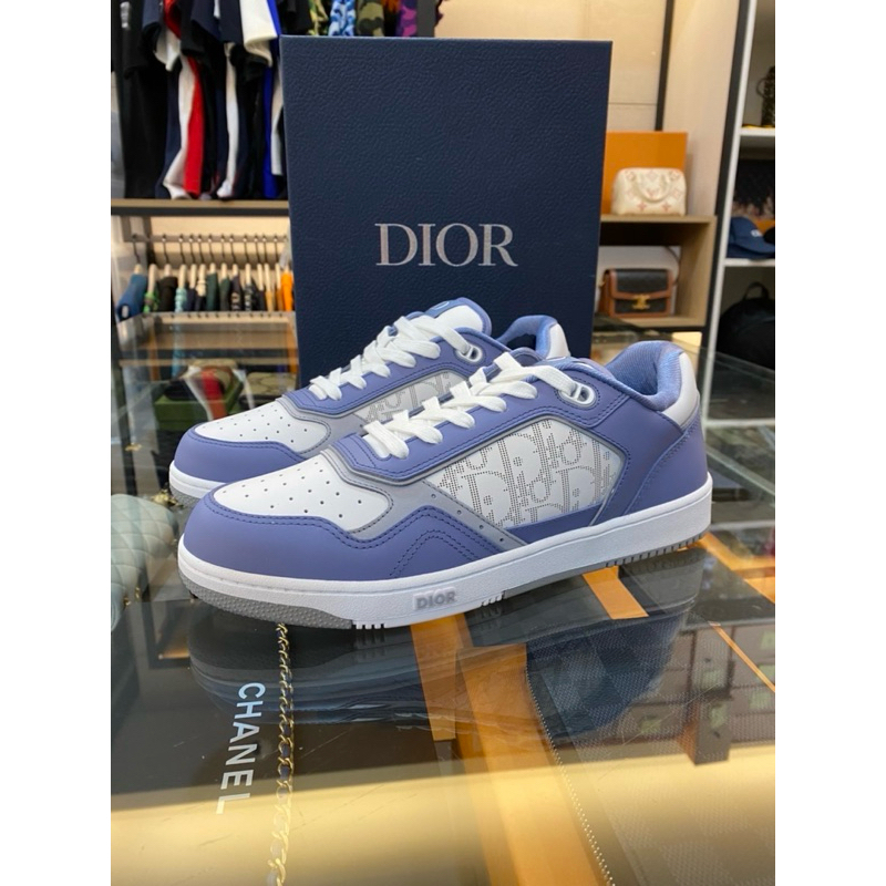 鹿晉歐美精品🦌 Dior 迪奧 B27 淺藍白運動鞋