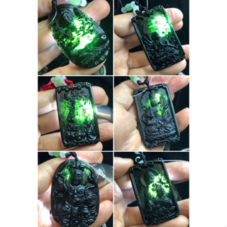 天然玉石蛇紋石臺灣墨玉九天玄女千手觀音虛空藏文殊大日如來不動尊本命佛八大守護神玉佩墜子吊墜掛件項鍊