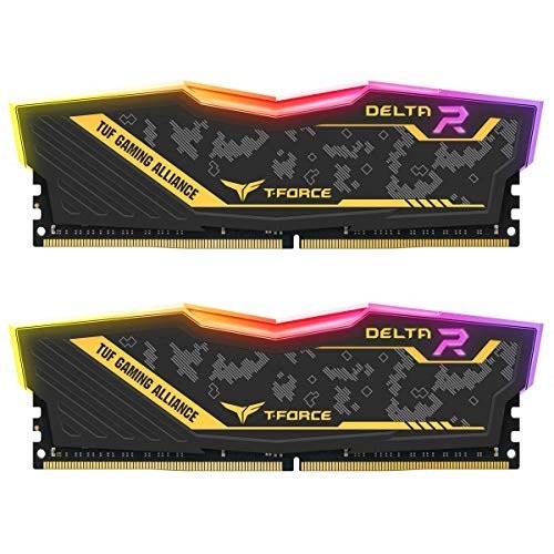 全新 十銓 DELTA TUF Gaming Alliance RGB DDR4 3200 雙通道 32GB