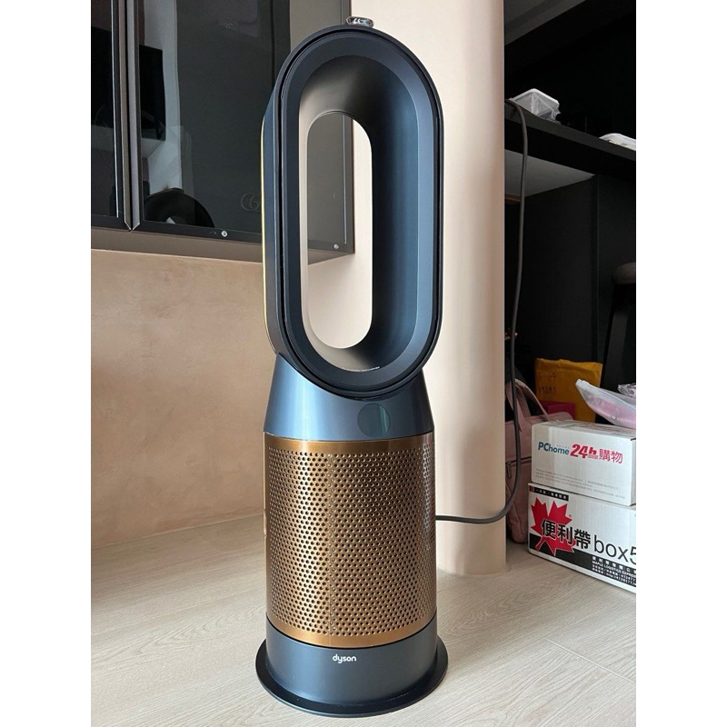 二手-Dyson Pure Hot+Cool Cryptomic™ 三合一涼暖智慧空氣清淨機 HP06 (黑銅色)