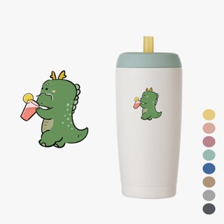 免運 臺灣製 YCCT速吸杯2代550ml(內膽陶瓷層) - 龍 -啵一下就能喝的環保咖啡杯/保冰保溫