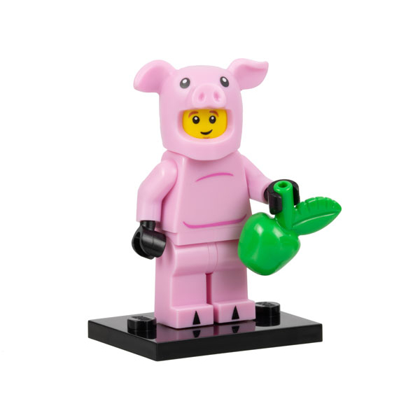 LEGO 樂高 人偶包 人偶 第12代 14號 豬豬人 小豬人 71007