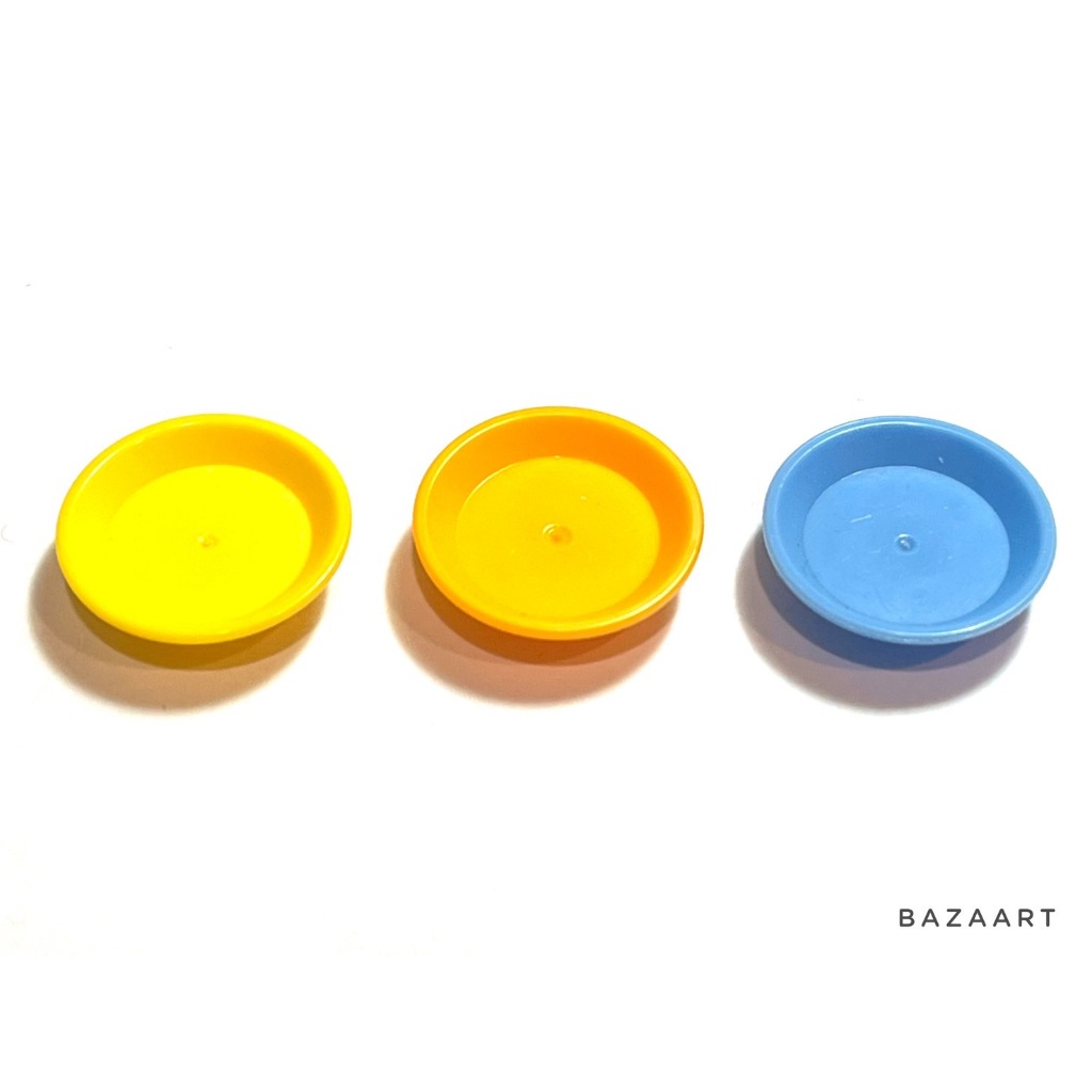 二手樂高 LEGO 盤子 盤 碟子 容器 餐具 好朋友系列 配件 用具 亮橘色 中等藍 黃色 93082 93082f