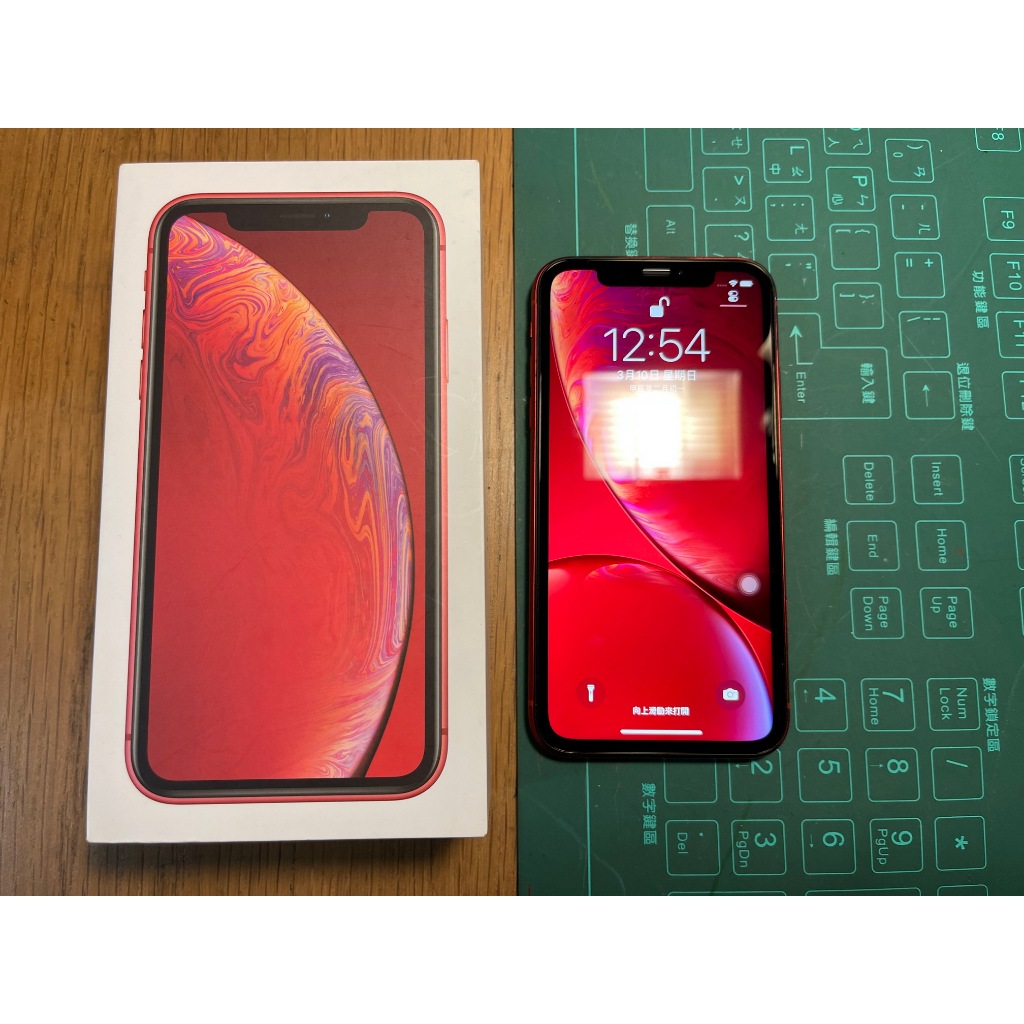 iPhone XR 128GB 紅(有盒,電池89%) (非蘋果8/8P/X/XS/11/12/13/14/15手機)