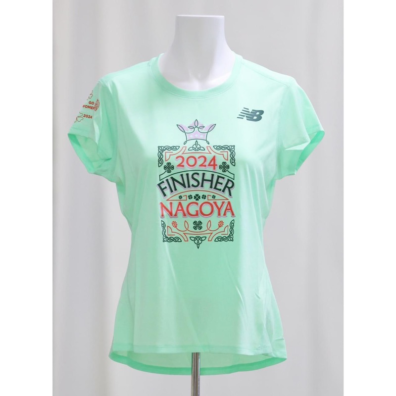 2024 名古屋女子馬拉松 名馬 New Balance NB DRY 完賽 紀念 T-shirt T恤