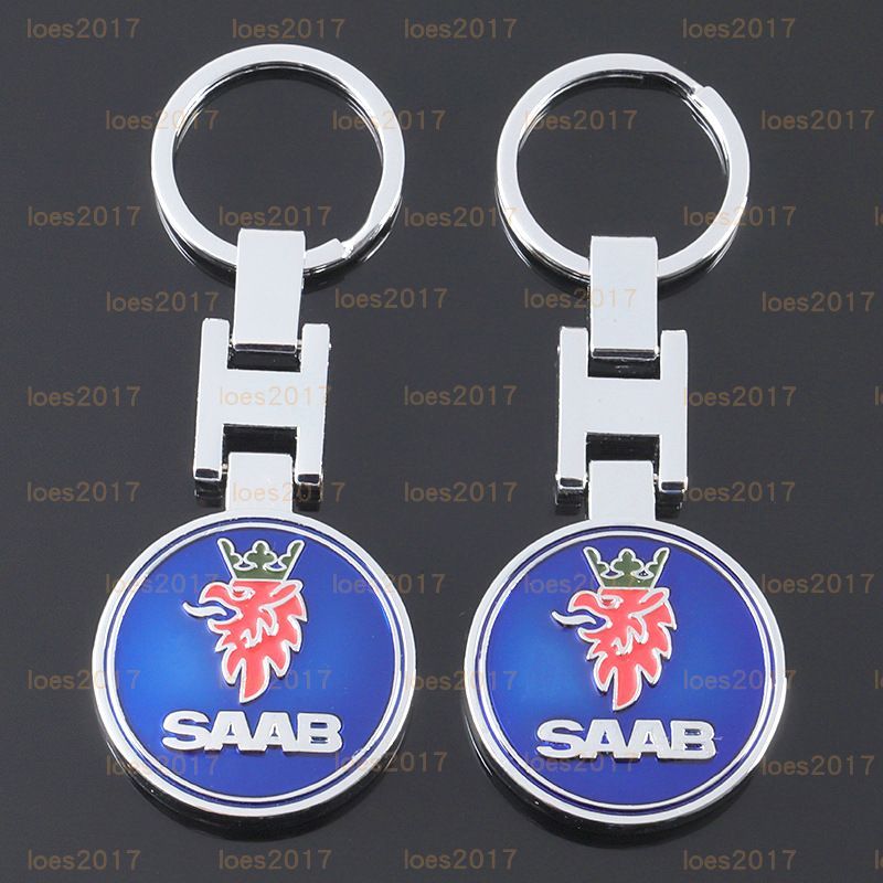 SAAB 鑰匙扣 鑰匙圈 吊飾 送禮 禮物 93 95 9-3 9-5 生日 扣環