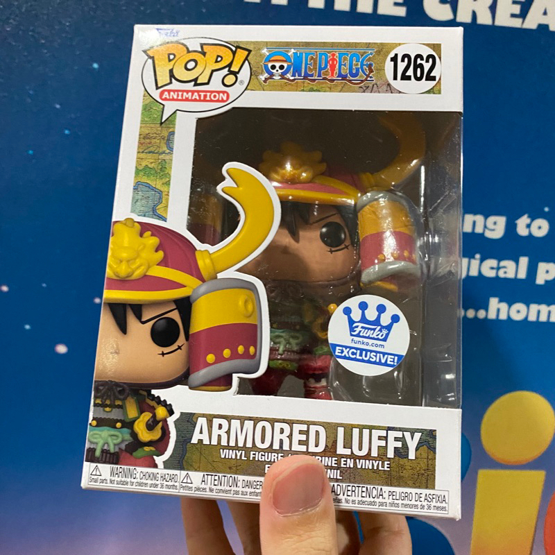 [李大] 正版現貨 Funko POP 海賊王 魯夫 武士魯夫 和之國 美版 Armored Luffy #1262