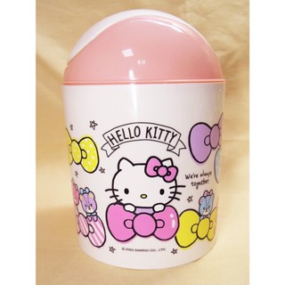 全新 正版 Hello Kitty 垃圾桶 置物筒 文具 桌上型垃圾桶 HelloKitty 三麗鷗 KT 聖誕節 禮物