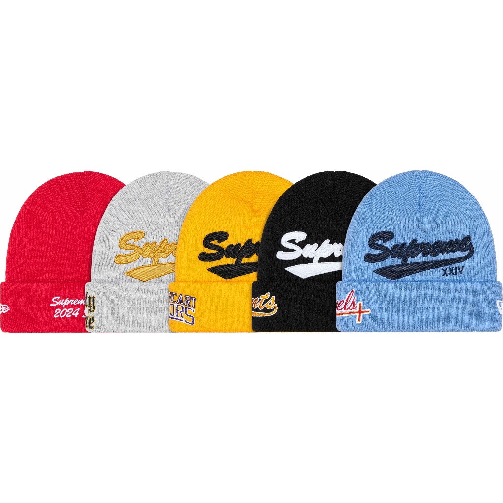 【紐約范特西】預購 SUPREME SS24 NEW ERA SALVATION BEANIE 毛帽