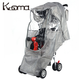 KOOMA 嬰兒手推車、傘車防風遮雨罩(可水洗曬乾) 推車雨罩 推車配件 外出雨罩✪準媽媽婦嬰用品✪
