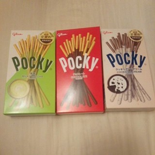 Glico pocky 百奇 抹茶棒 巧克力棒 牛奶餅乾棒 40g 2024 09 23