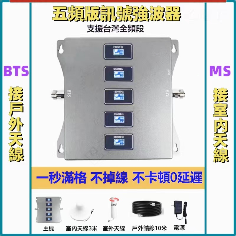 🔥4G強波器🔥手機訊號強波器 支援台灣五大電信頻段 SIM卡信號增強器 訊號加強器 電話訊號放大器 可客製頻段 訊號天線