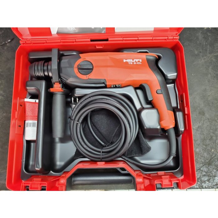 【優質五金~自取$8000】HILTI 喜利得 喜得釘 TE3-CL 三用免出力電鎚鑽 TE 3-CL