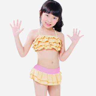 【奧可那泳裝】🔥現貨🇹🇼台灣製小女童兩件式泳衣(附泳帽) 兒童泳衣 兒童兩件式泳衣 兒童兩截式泳衣 兒童比基尼泳衣