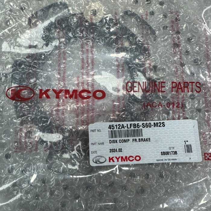 《油工坊》KYMCO 光陽 原廠 浮動式碟盤 煞車盤 	4512A-LFB6-S60-M2S G6 RACING150