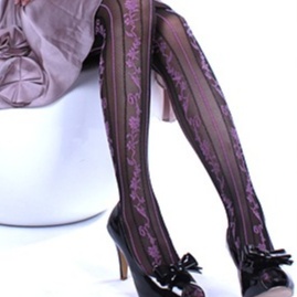 【蒂巴蕾】ART戀色彈性絲襪-紫蘿蘭【官方直營】FP6900