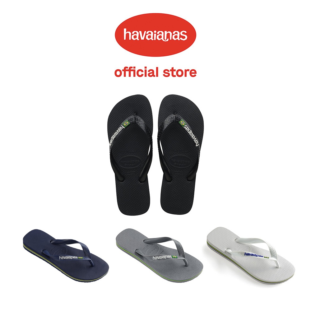 Havaianas 哈瓦仕 Brasil Logo 巴西國旗 拖鞋 夾腳拖 男女鞋 共4色