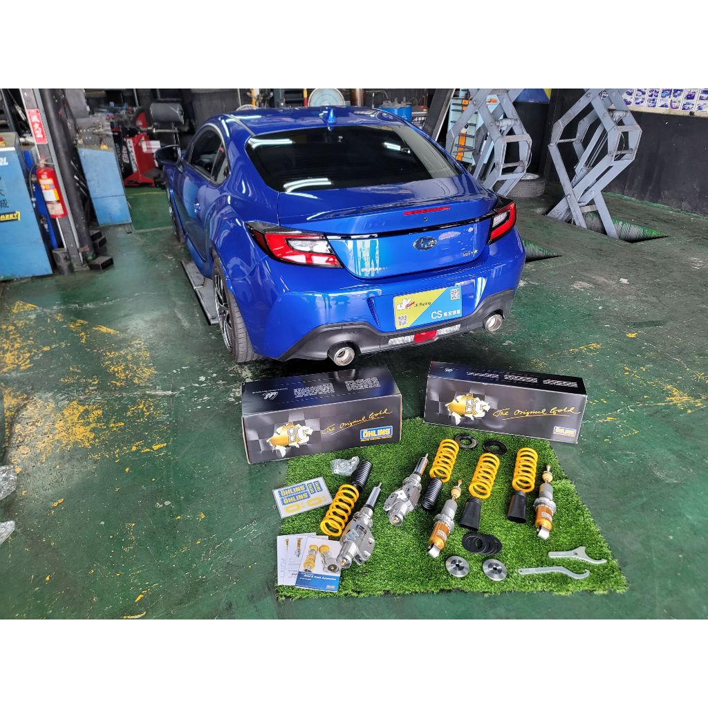 OHLINS DFV 避震器  SUBARU BRZ 瑞典公司貨 TOYOTA 86 . GR 86 用 ~ 車宮車業