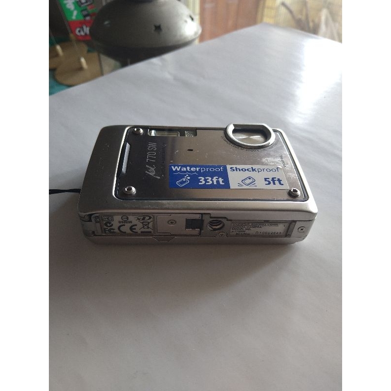OLYMPUS U770 SW數位相機，機件完整，以零件機出售（7726）