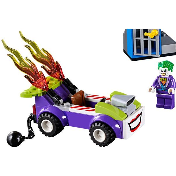 「樂高 軍團」LEGO 超級英雄 DC 蝙蝠俠 10753 拆售 紫西裝 小丑 Joker 車子 二手 9成新