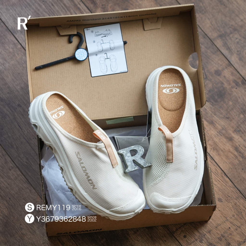 R‘代購 Salomon RX Slide 3.0 Milk Vanilla Ice 拖鞋 涼鞋 L47298500