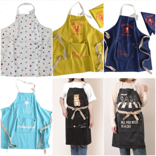 現貨💗日本 圍裙 AND PACKABLE 100%純綿 可攜帶 摺疊 圍裙 職人圍裙 兒童圍裙 園藝 家事 餐廚圍裙