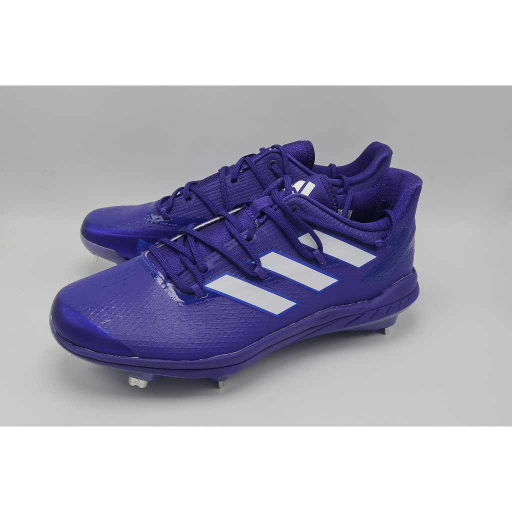 美規 adidas Adizero Afterburner 8 紫 棒球 金屬釘 釘鞋 H00980