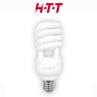 H-T-T 電子式護眼螺旋燈泡 REC-23Y (黃) (6入)【福利品】