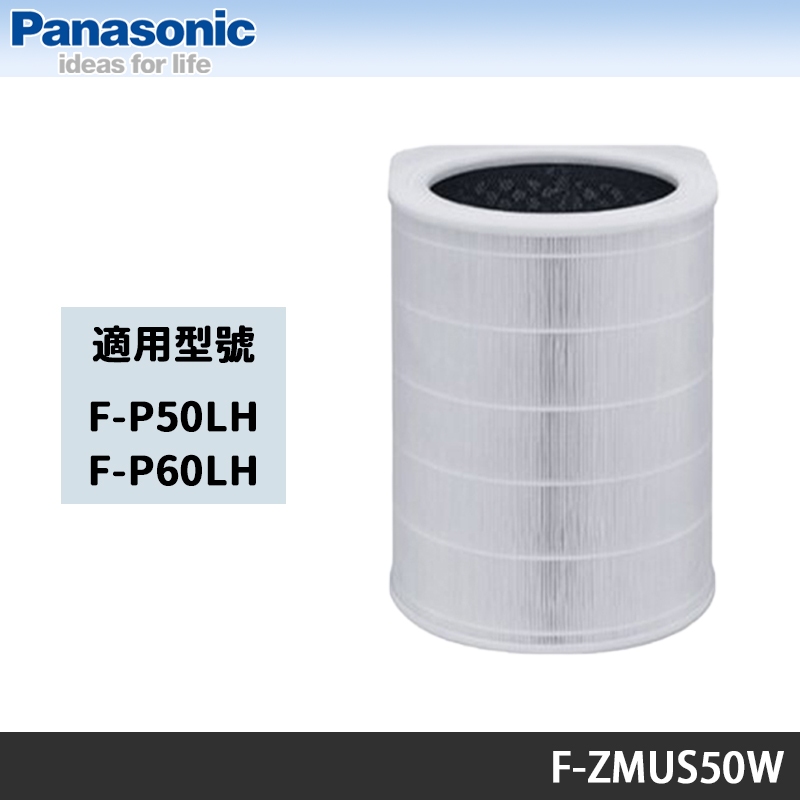 Panasonic國際牌 F-P50LH、F-P60LH 清淨機專用HEPA濾網 F-ZMUS50W