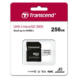 【GOMINI】Transcend 創見 300S 256GB 記憶卡 microSDXC U3 A1 V30 附發票