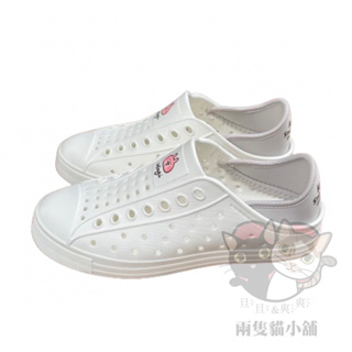 卡娜赫拉休閒鞋 懶人鞋 洞洞鞋 防水 輕量 台灣製 可愛 小白鞋 百搭