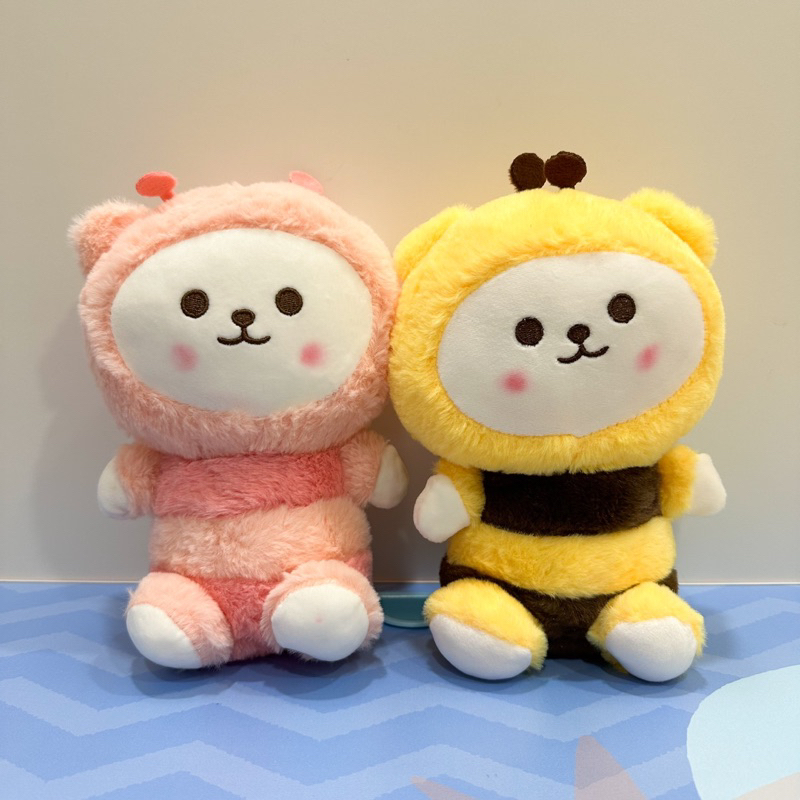 【娃娃機夾取商品】蜜蜂小熊/蜜蜂小熊娃娃/蜜蜂小熊玩偶/小熊娃娃