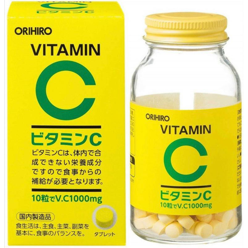 【汪汪ちゃん】✅現貨 日本 Orihiro 維他命C錠(300粒入) 維他命 維生素C