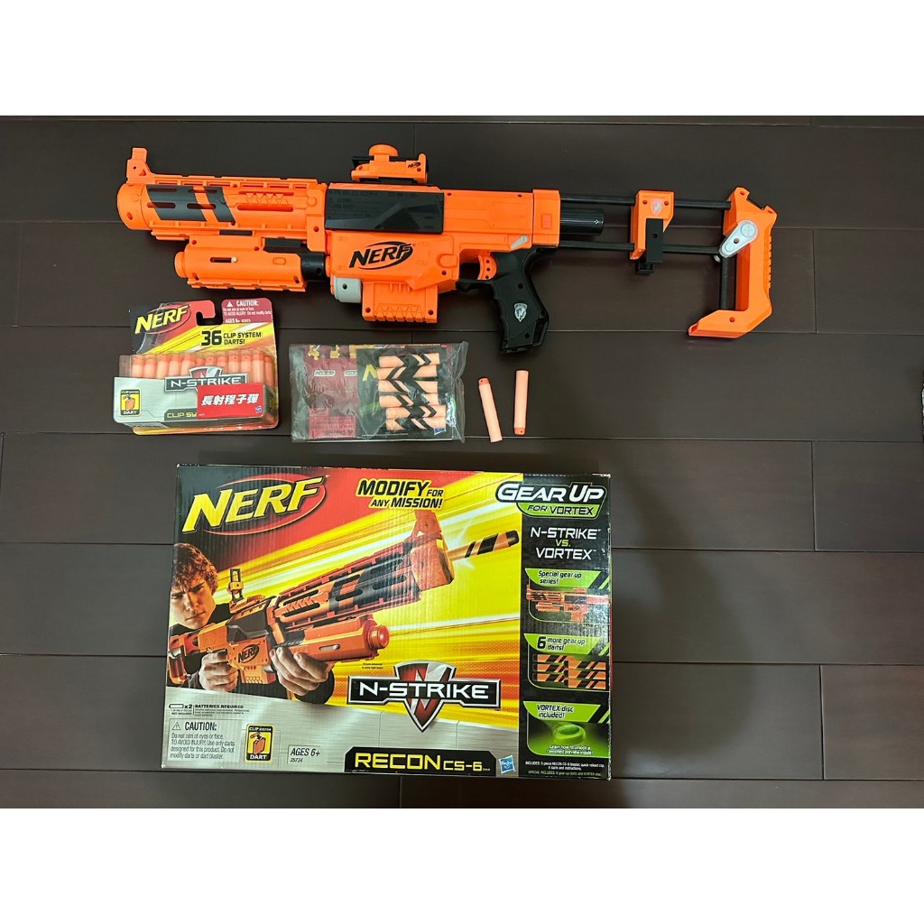 NERF 玩具槍+子彈 二手