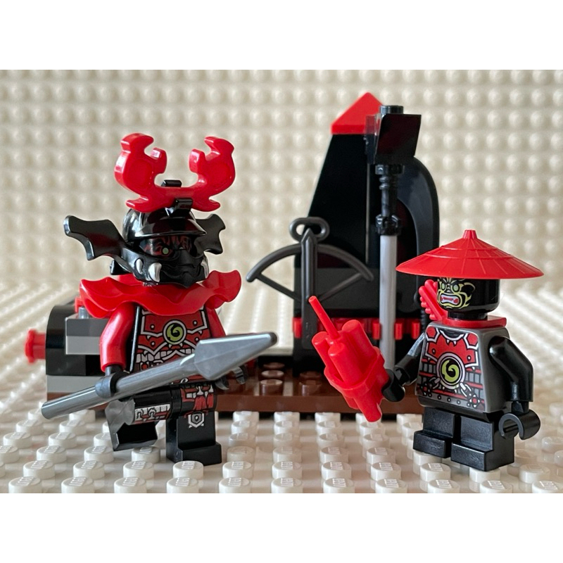 LEGO樂高 二手 絕版 忍者系列 70503 投石台 忍者 武士 反派