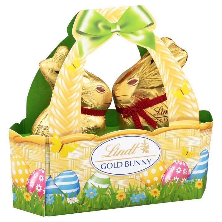 買不買小舖🛒Lindt Gold Bunny Basket 復活節巧克力兔子 3.5 oz