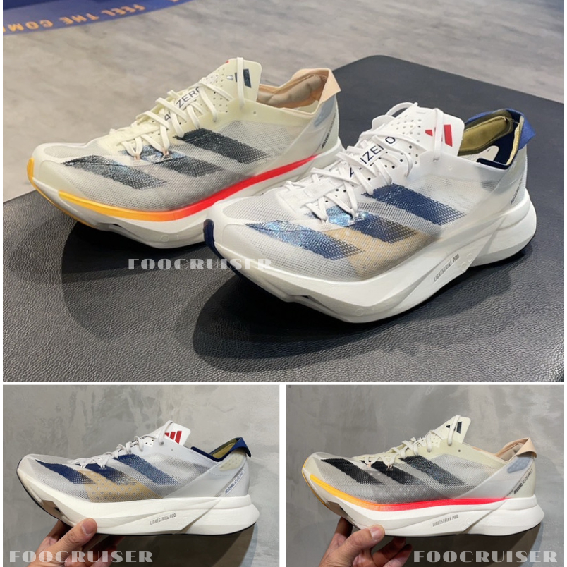 [ ADIDAS ] ADIZERO ADIOS PRO 3 男鞋 馬拉松 跑鞋 輕量 路跑 IG6438 IG6442