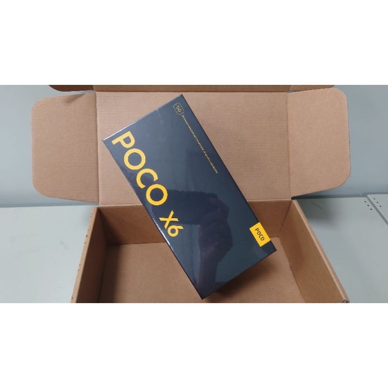 POCO X6 5G 12GB+256GB 黑 全新未拆 台灣小米公司公司貨