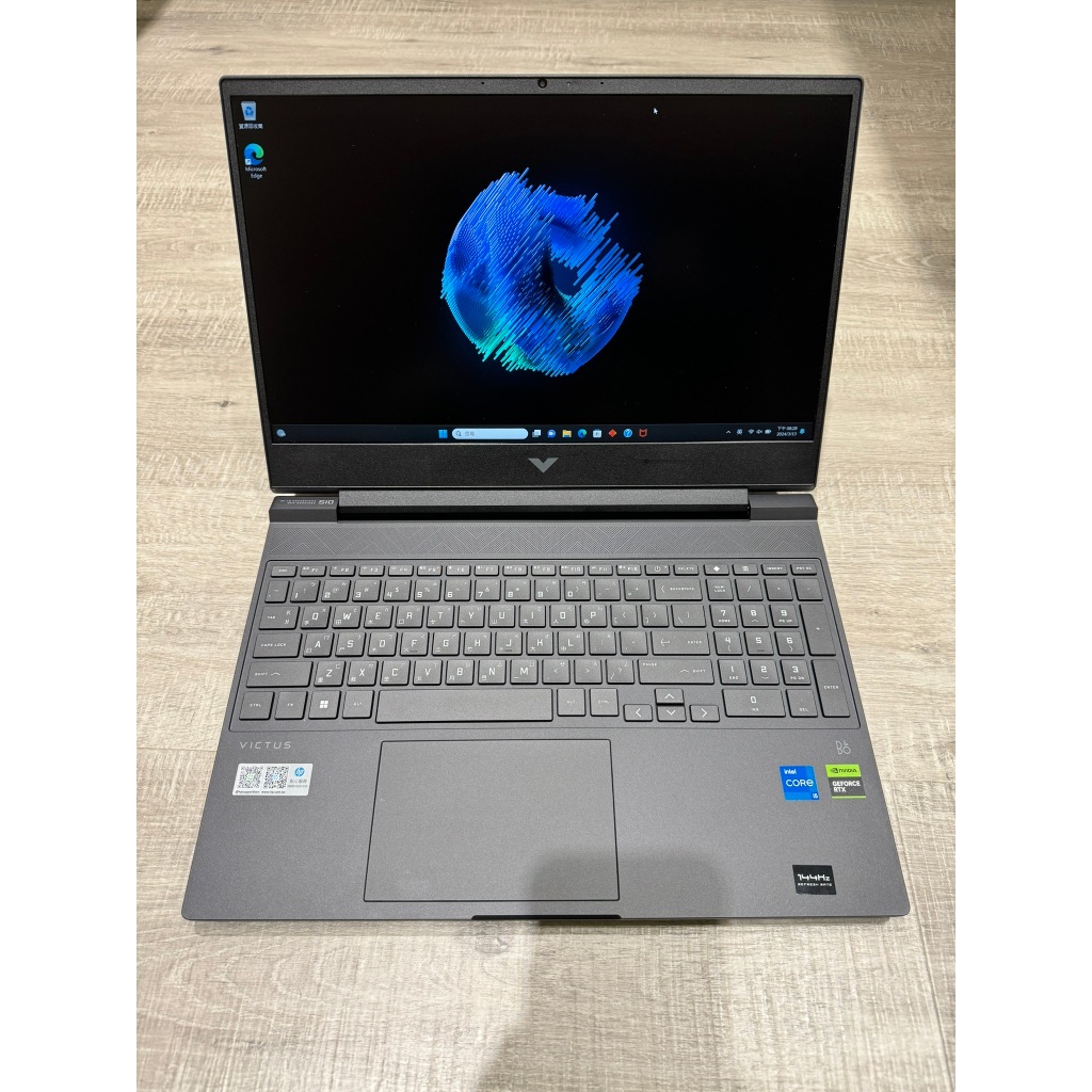 HP 電競筆電 Victus 15 I5-12500H 16G 512G RTX4060 二手筆電 遊戲筆電 ROG