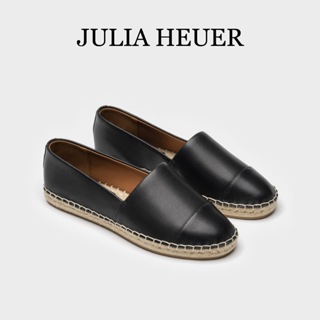 Julia Heuer | 德國品牌女款小羊皮 平底編織漁夫鞋 現貨 快速出貨-尺寸可選