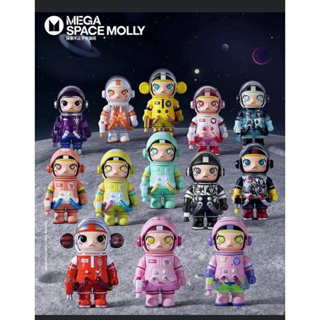 [現貨]MOLLY MEGA 珍藏 100% 二代 薄荷巧克力 米歇爾 盲抽 泡泡瑪特 popmart SPACE