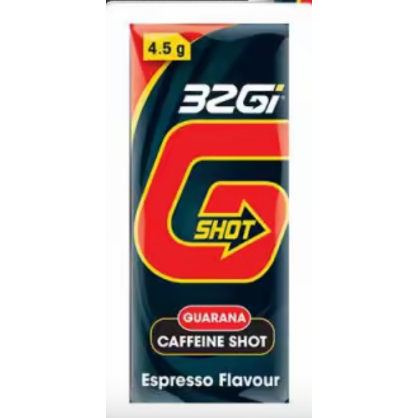 「高及雜貨」32Gi咖啡因 義式咖啡濃縮口味 賽前 賽中 馬拉松 三鐵補給 防止抽筋 強化運動表現