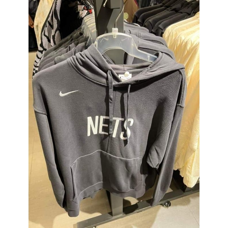 [代購] NIKE Brooklyn Nets 連帽上衣 帽T 男款 黑