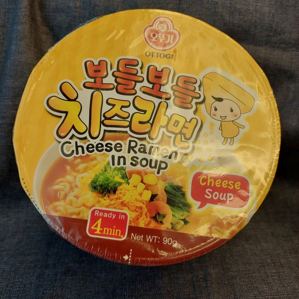 韓國不倒翁起司湯碗麵 90g OTTOGI 泡麵 起司 韓式拉麵 韓式泡麵