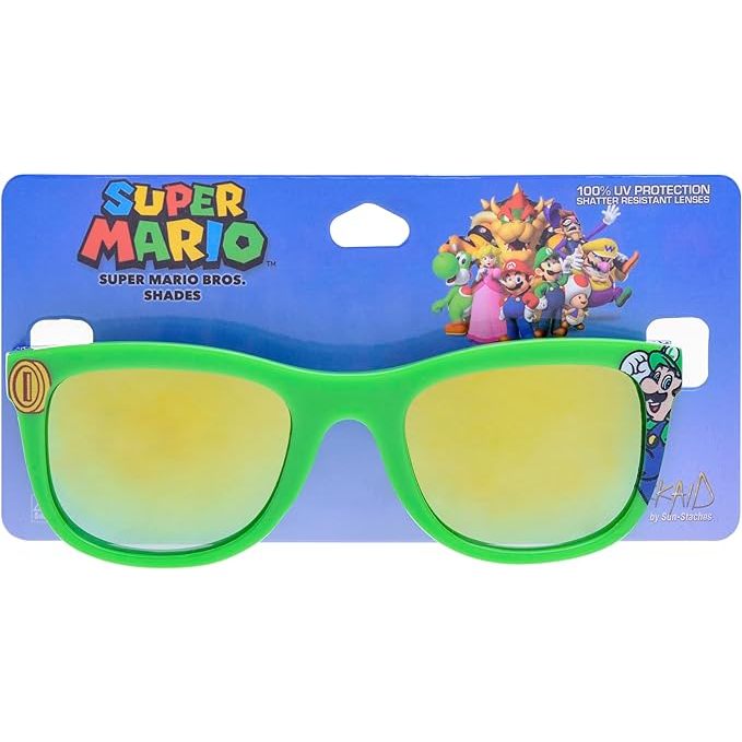 預購🚀空運🚀美國專櫃 Nintendo Super Mario 超級瑪利歐 兒童太陽眼鏡 墨鏡