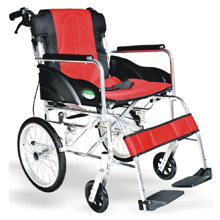 【海夫健康生活館】頤辰醫療 機械式輪椅(未滅菌) 16吋小輪 中置式踏板/看護型/輪椅B款(YC-300)